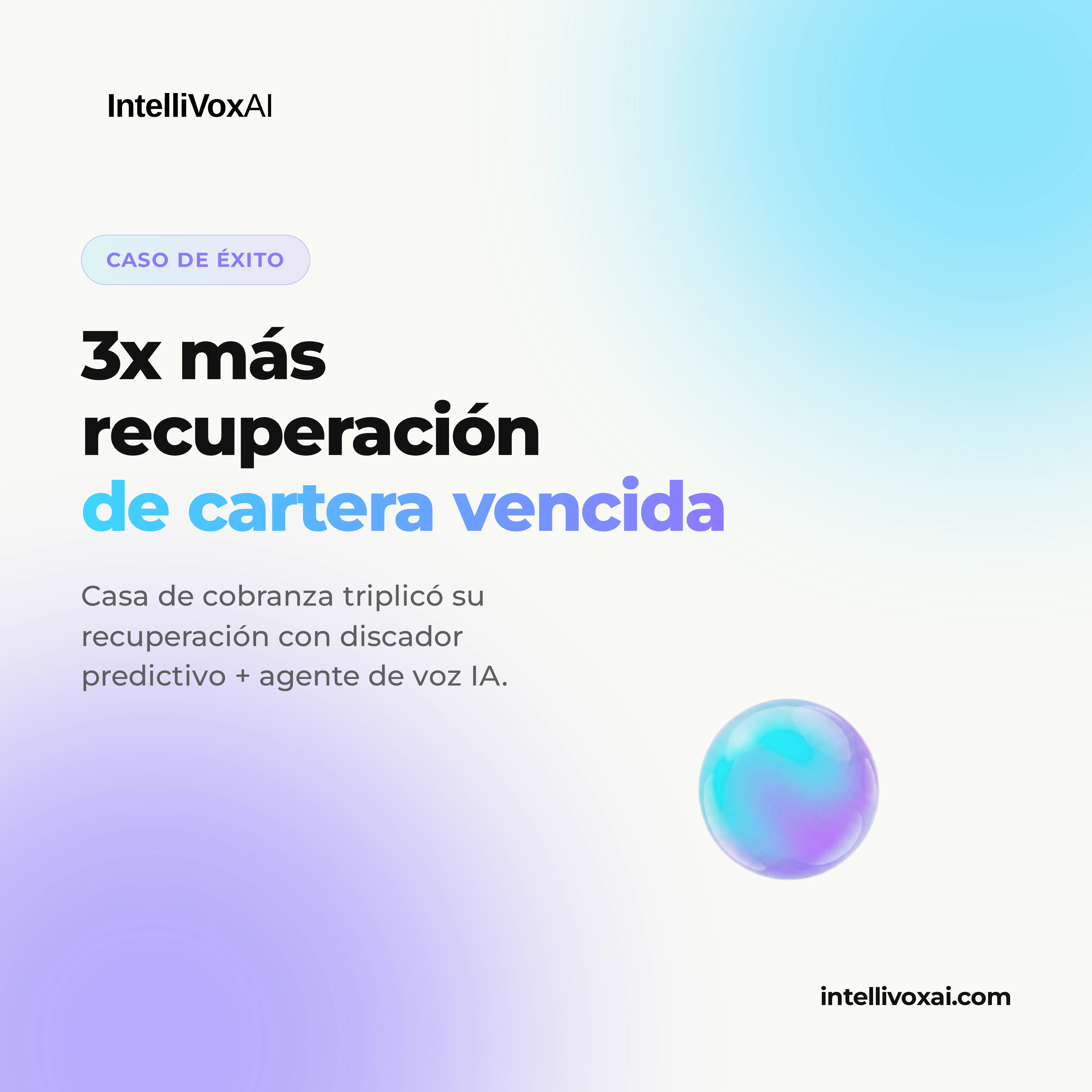 Caso de éxito: Cómo una casa de cobranza en Honduras recuperó 3x más sin perder clientes con IA de voz